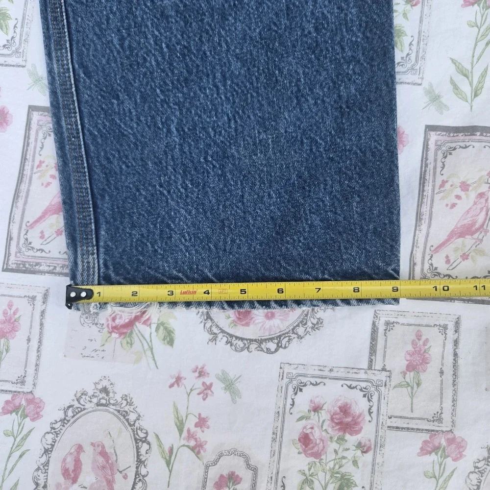Carhartt Relaxed Fit Blue Denim Jeans Mens 42x30 Workwear B480 DVB Mexico
